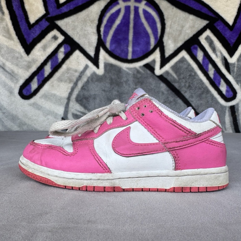 Size 13c - Nike Dunk Low "Laser Fuchsia" (PS) FB9108-102